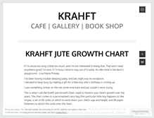 Tablet Screenshot of krahft.wordpress.com