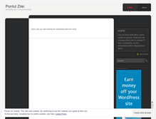 Tablet Screenshot of pontulzilei.wordpress.com