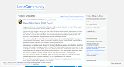 Desktop Screenshot of lenzcommunity.wordpress.com