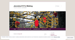 Desktop Screenshot of jeronimo1111.wordpress.com