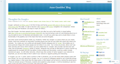 Desktop Screenshot of annegambles.wordpress.com