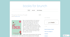 Desktop Screenshot of booksforbrunch.wordpress.com