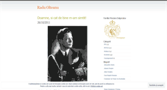 Desktop Screenshot of olteanuradu.wordpress.com
