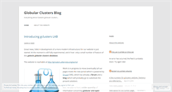 Desktop Screenshot of globularclusters.wordpress.com
