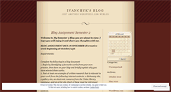 Desktop Screenshot of ivanchyk.wordpress.com