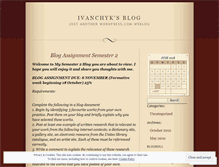 Tablet Screenshot of ivanchyk.wordpress.com