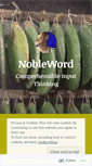 Mobile Screenshot of nobleword.wordpress.com