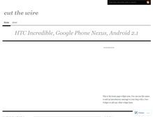 Tablet Screenshot of bwireless.wordpress.com