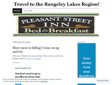 Tablet Screenshot of pleasantstreetinnbb.wordpress.com