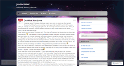 Desktop Screenshot of jasoncomer.wordpress.com