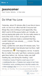 Mobile Screenshot of jasoncomer.wordpress.com