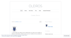 Desktop Screenshot of oleiroscastelobranco.wordpress.com