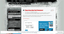 Desktop Screenshot of politicalhemorrhoids.wordpress.com