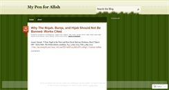 Desktop Screenshot of myqalam.wordpress.com