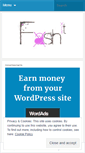 Mobile Screenshot of fashit.wordpress.com