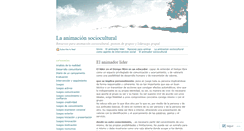 Desktop Screenshot of animacionsociocultural.wordpress.com