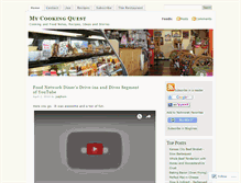 Tablet Screenshot of cookingquest.wordpress.com