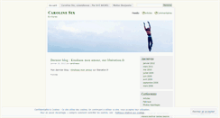 Desktop Screenshot of carolinesix.wordpress.com