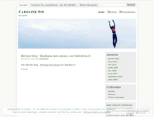 Tablet Screenshot of carolinesix.wordpress.com