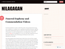 Tablet Screenshot of nilagagan.wordpress.com