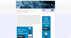Desktop Screenshot of designdepartment.wordpress.com