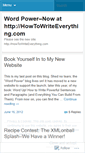 Mobile Screenshot of marciarieferjohnston.wordpress.com