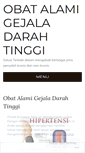 Mobile Screenshot of obatalamigejaladarahtinggi.wordpress.com