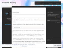 Tablet Screenshot of nazeems.wordpress.com