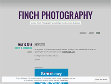 Tablet Screenshot of jfinchphoto.wordpress.com