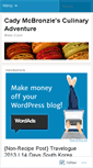 Mobile Screenshot of cadymcbronzie.wordpress.com