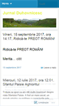Mobile Screenshot of jurnalduhovnicesc.wordpress.com