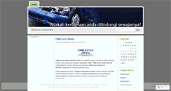 Desktop Screenshot of insurankereta.wordpress.com