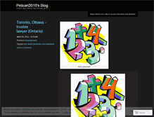 Tablet Screenshot of pelican2010.wordpress.com