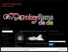 Tablet Screenshot of monkeyramadada.wordpress.com