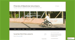 Desktop Screenshot of bataholavolunteers.wordpress.com