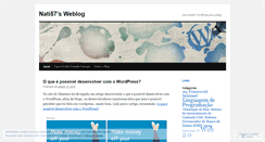 Desktop Screenshot of nati57.wordpress.com