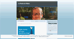 Desktop Screenshot of matiphone.wordpress.com