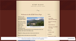 Desktop Screenshot of ktmpradio.wordpress.com