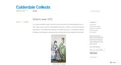 Desktop Screenshot of calderdalecollects.wordpress.com