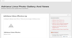 Desktop Screenshot of adrianalima7.wordpress.com