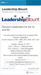 Mobile Screenshot of leadershipblount.wordpress.com