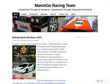 Tablet Screenshot of marshgoracingteam.wordpress.com