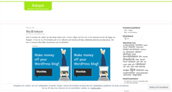 Desktop Screenshot of boksynt.wordpress.com
