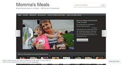 Desktop Screenshot of mommasmeals.wordpress.com