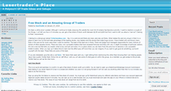 Desktop Screenshot of lasertrader.wordpress.com