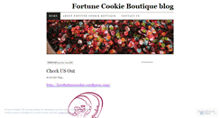 Desktop Screenshot of fortunecookieboutique.wordpress.com