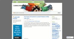 Desktop Screenshot of camhs.wordpress.com