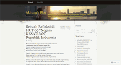 Desktop Screenshot of akhung.wordpress.com