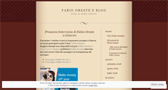Desktop Screenshot of fabiooreste.wordpress.com