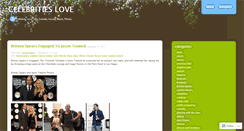 Desktop Screenshot of celebritieslove.wordpress.com